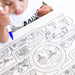 Silicone Reusable Coloring Mat & Markers Set - Roadmap - MKS Miminoo