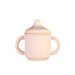 Silicone Sippy Cup with lid and handles Soft Pink - MKS Miminoo