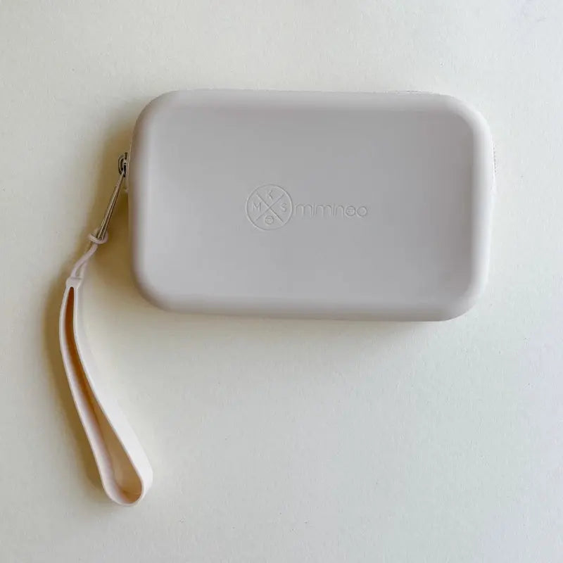 Silicone Waterproof Multipurpose Purse & Sunglasses Case Beige - MKS Miminoo