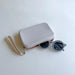 Silicone Waterproof Multipurpose Purse & Sunglasses Case Beige - MKS Miminoo