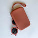 Silicone Waterproof Multipurpose Purse & Sunglasses Case Terracotta - MKS Miminoo
