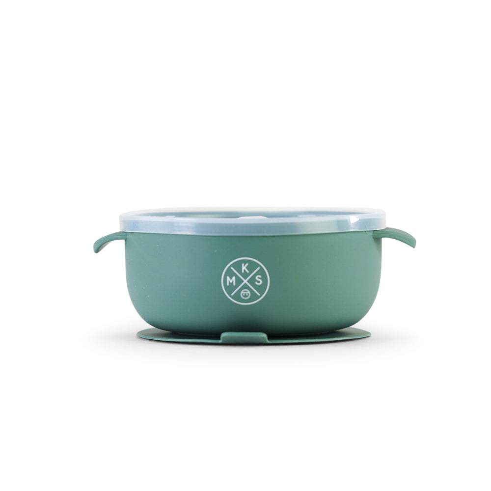 Silicone Bowl with lid - Duck
