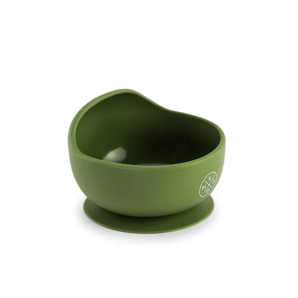 Baby & Toddler Feeding Bowl Set - Army green