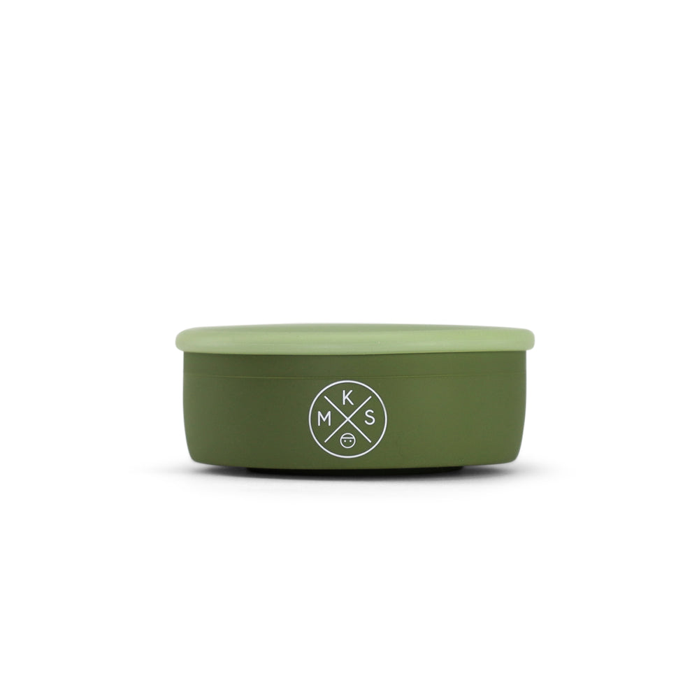 Collapsible Silicone Snack Cup - Petroleum