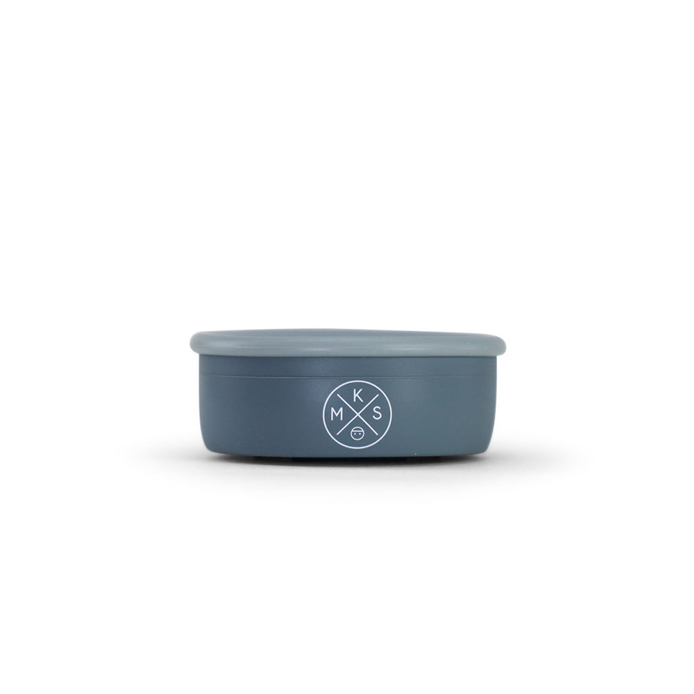 Collapsible Silicone Snack Cup - Charcoal