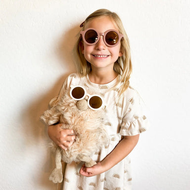 Sustainable UV400 Kids Sunglasses Brick - MKS Miminoo