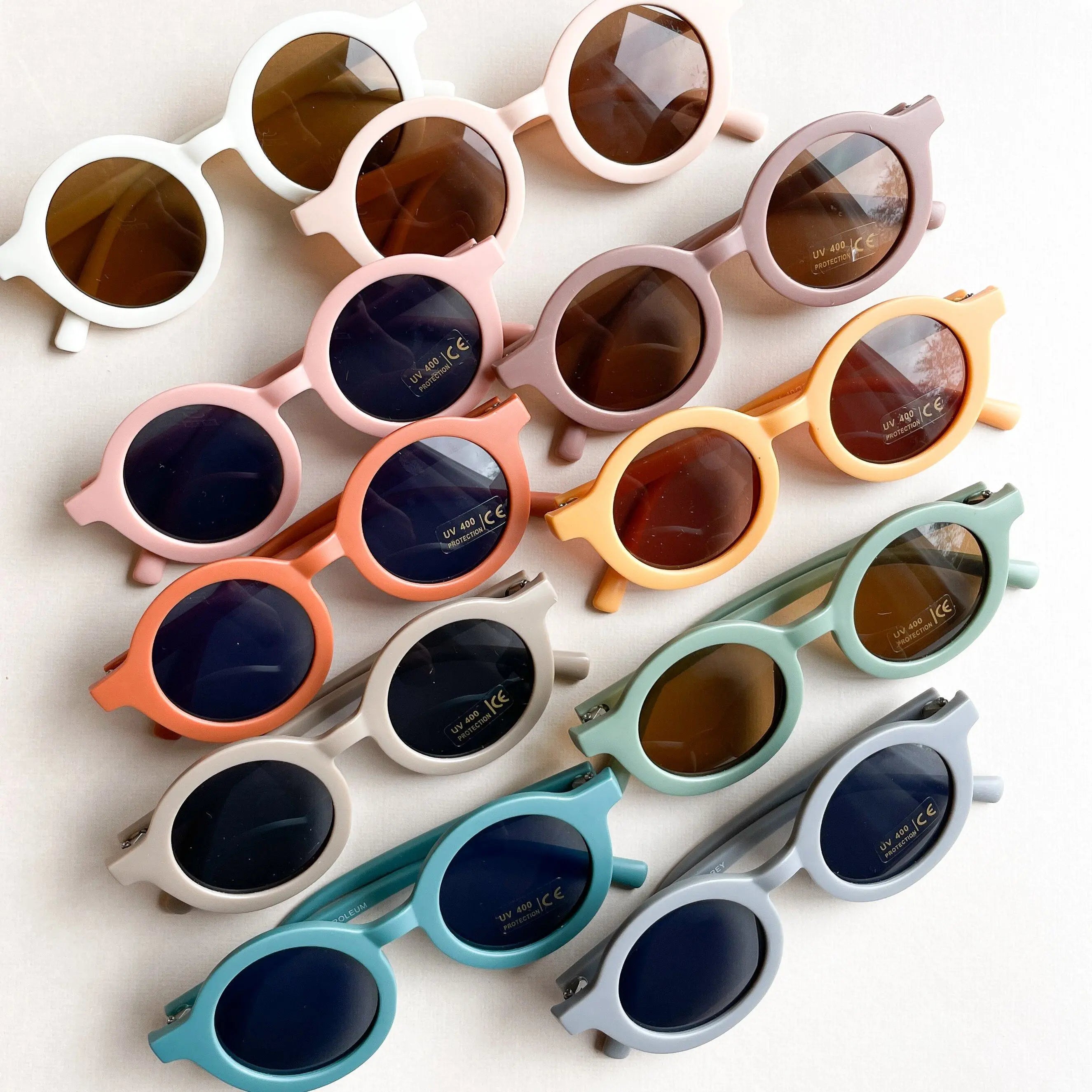 Sustainable UV400 Kids Sunglasses Petroleum - MKS Miminoo