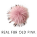 Angora Classic Line Double Snap On Pom Poms Hat Dusty Pink-Winter Beanies-Mix & Match baby beanie winter hat snap on removable pompom single or double by MKS Miminoo Arizona USA