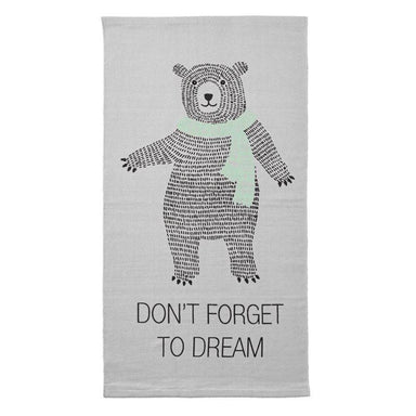 Bloomingville Cotton Rug Big Bear Cool Grey-RUG-BLOOMINGVILLE- babies, kids and moms fashion, decor and accessories at Modern Kids Society USA