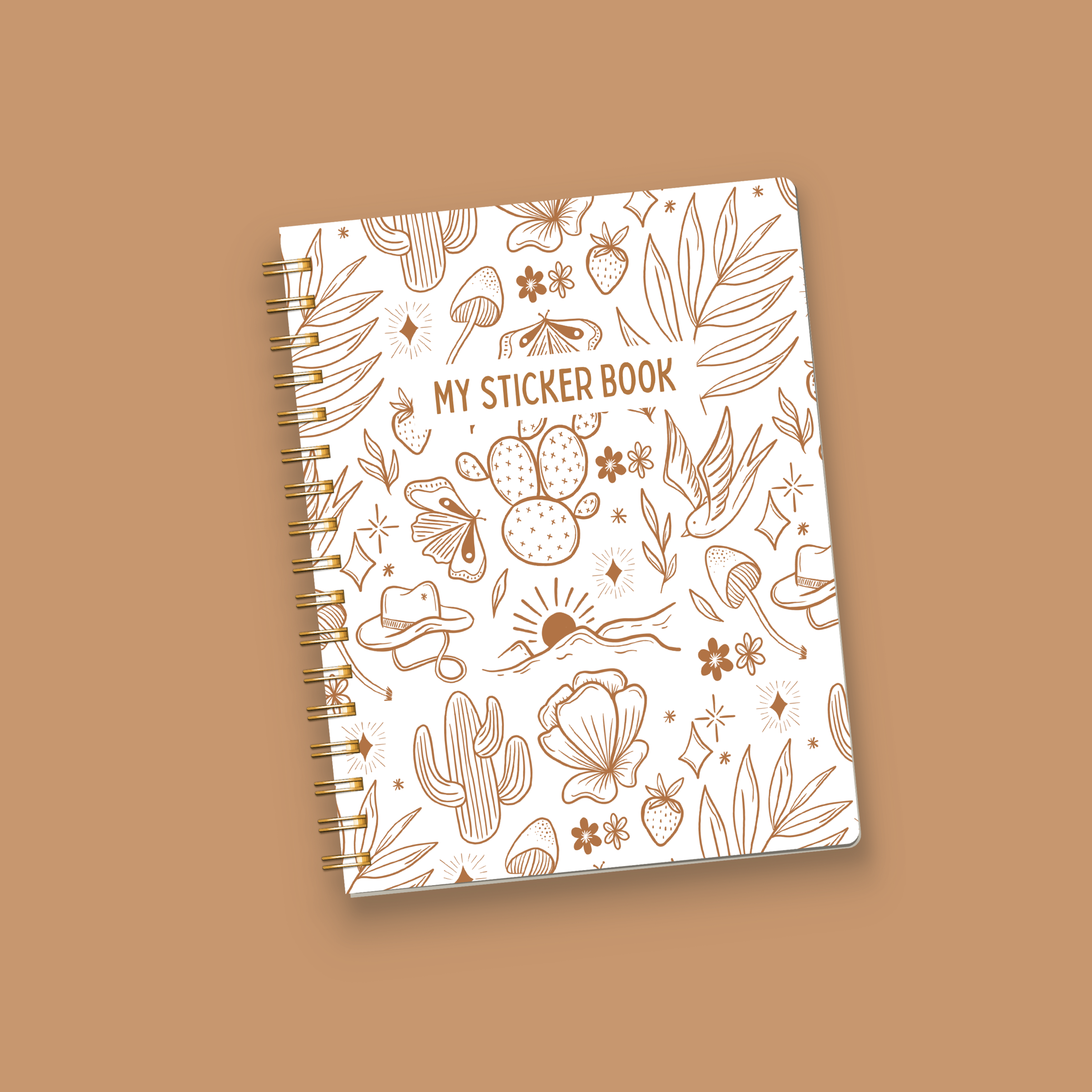 Doodle Sticker Book for Sticker Collecting