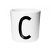 Design Letters Personal Initial Melamine Cup (A-Z)-CUP-DESIGN LETTERS- babies, kids and moms fashion, decor and accessories at Modern Kids Society USA