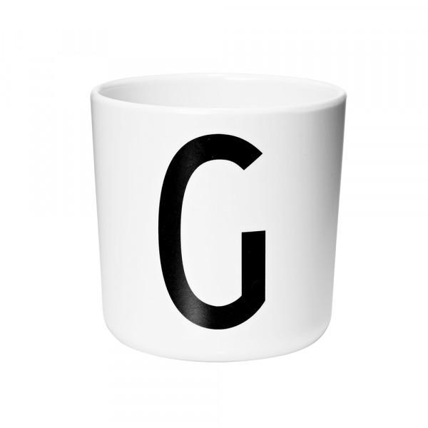 Design Letters Personal Initial Melamine Cup (A-Z)-CUP-DESIGN LETTERS- babies, kids and moms fashion, decor and accessories at Modern Kids Society USA
