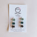 Glossy mini flower hair claws set - Winter greens Hair Claws Miss Mimi 