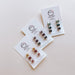 Glossy mini flower hair claws set - Winter greens Hair Claws Miss Mimi 