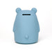 Silicone Piggy Bank Bear Blue for kids money jar toys mks miminoo arizona usa