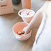 Silicone Bowl with lid - Dusty Pink BOWL MKS MIMINOO 