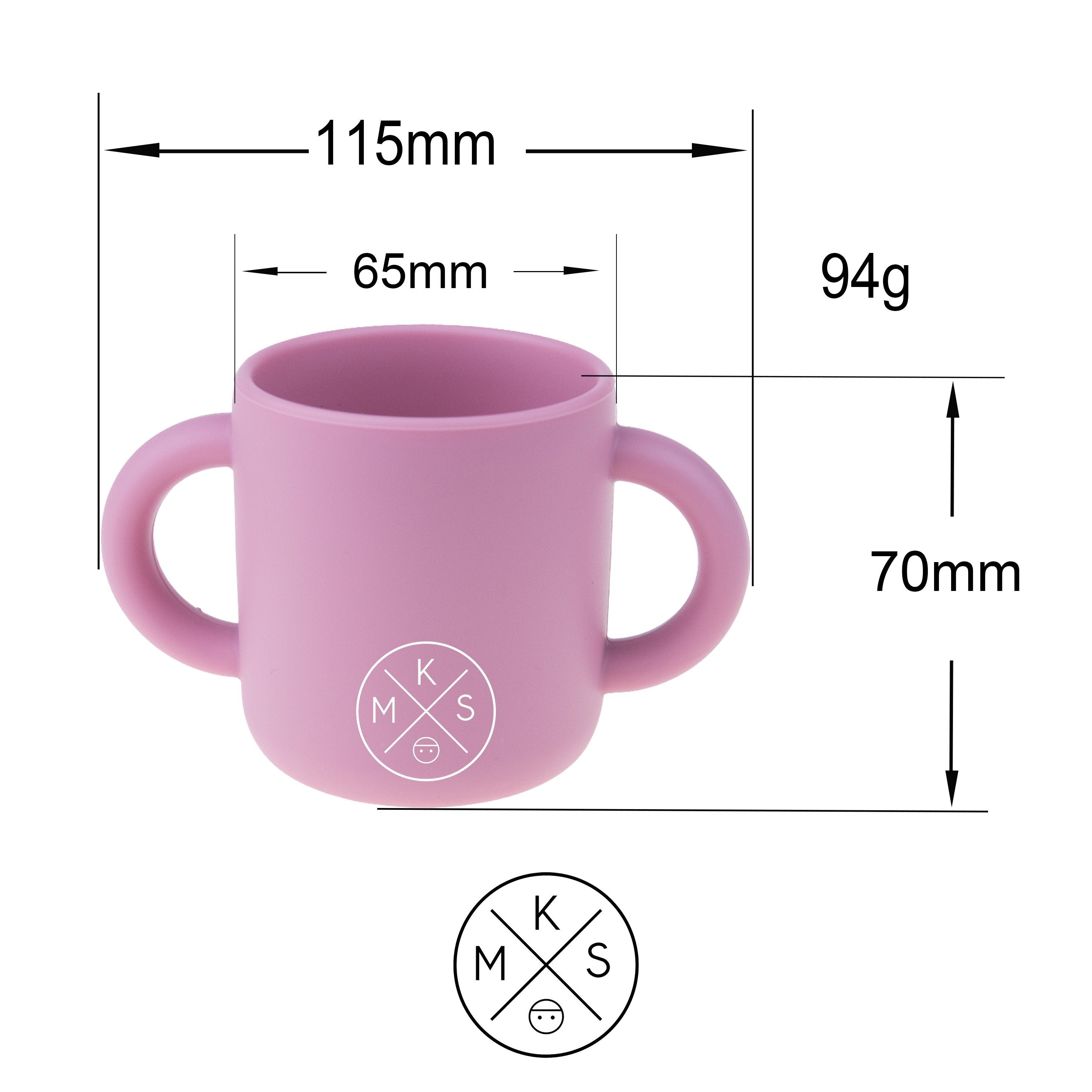 Mini & Maxi Silicone drinking cup with straw Toddler kids MKS Miminoo