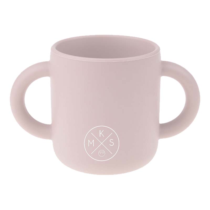 Silicone drinking cup - Soft Pink Drinking Cup MKS MIMINOO 