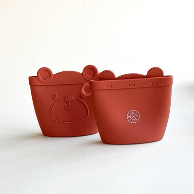 Silicone Kids Snack Pouch Brick SNACK POUCHES MKS MIMINOO 