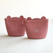Silicone Kids Snack Pouch Dusty Pink SNACK POUCHES MKS MIMINOO 