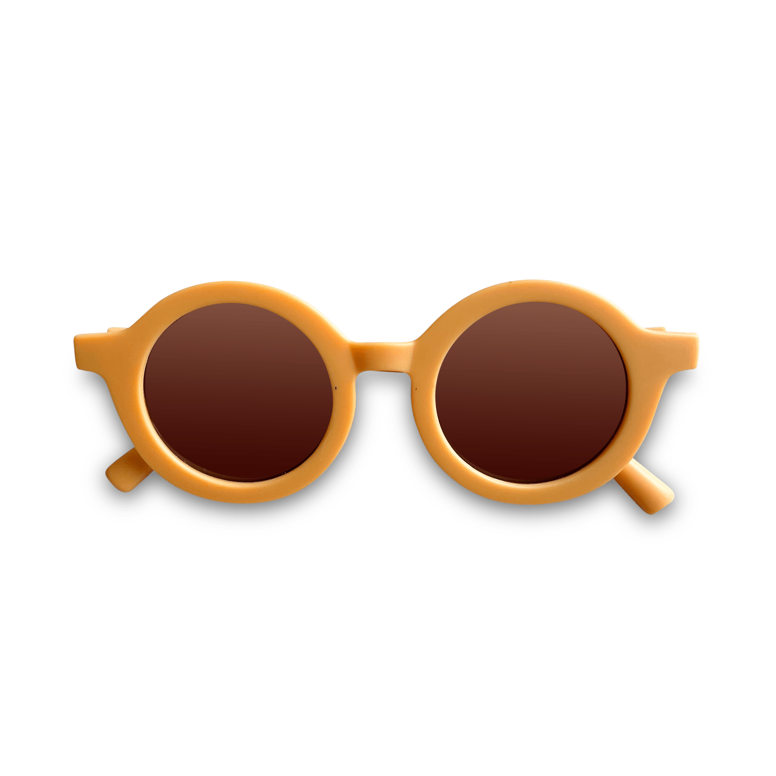 Sustainable UV400 Kids Sunglasses Mustard SUNGLASSES MKS MIMINOO 