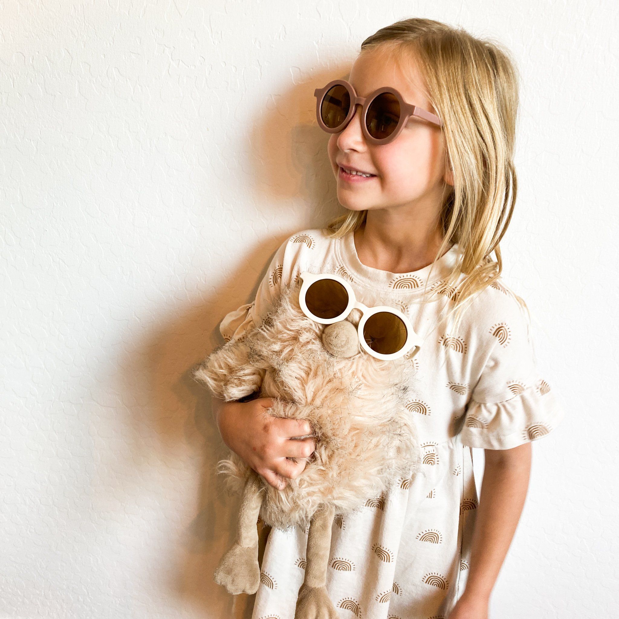 Sustainable UV400 Kids Sunglasses Slate Grey SUNGLASSES MKS MIMINOO 